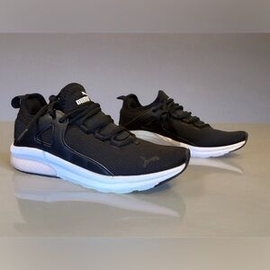 Puma Electron 2.0 Running Sneakers Women’s 7.5 Black White Athletic Shoes